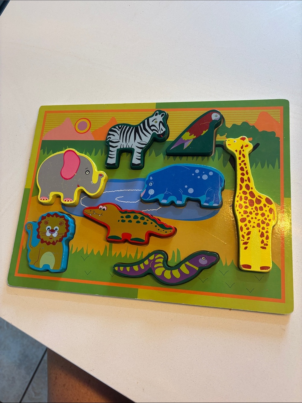 Wooden Farm Animal Puzzle